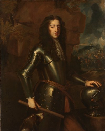 ウィリアム 3 世 (1650-1702)、オラニエ公の肖像 作： Willem Wissing (manner of)