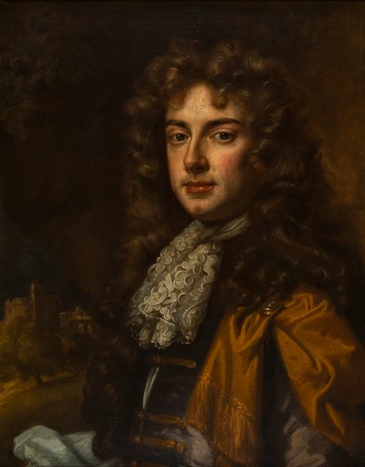 トーマス・ミデルトン卿の肖像（1651-1683）、1676-83年頃（キャンバスに油彩） 作： Willem Wissing