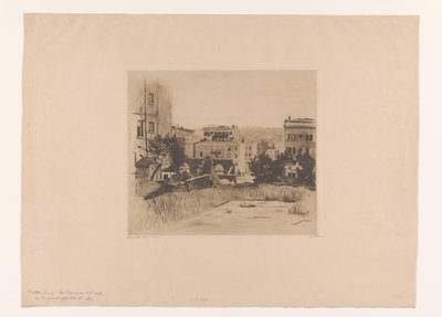 サンフランシスコのサッターストリートの眺め サンフランシスコのサッター・ストリート（原題） 作： Willem Witsen (signed by artist)