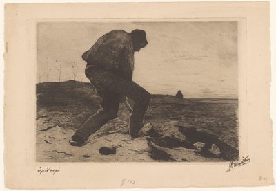 ヒーブワーカー 作： Willem Witsen (signed by artist)