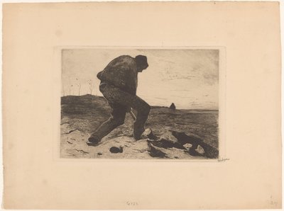 ヒーブワーカー 作： Willem Witsen (signed by artist)