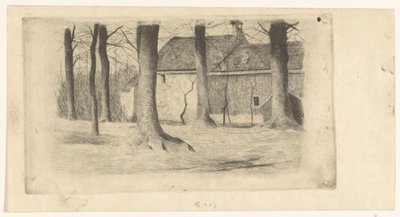 家の近くの木 作： Willem Arnoldus Witsen