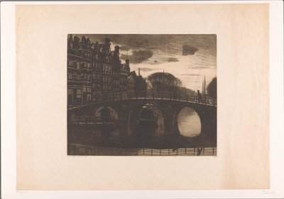 Brouwersgracht, アムステルダム 作： Willem Arnoldus Witsen