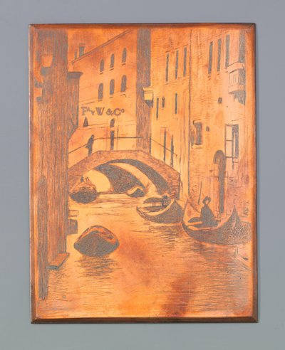 Brücke über den Rio di San Toma, Venedig 作： 