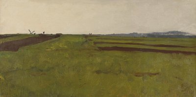 田んぼのある風景 作： Willem Arnoldus Witsen