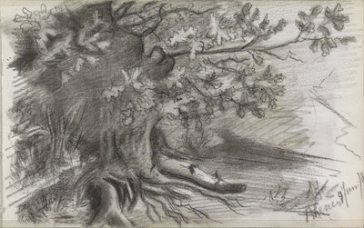レーネンの大木のある風景 作： Willem Arnoldus Witsen