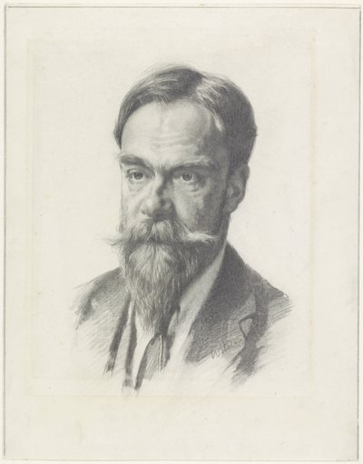 フランス・クーネンの肖像 作： Willem Arnoldus Witsen