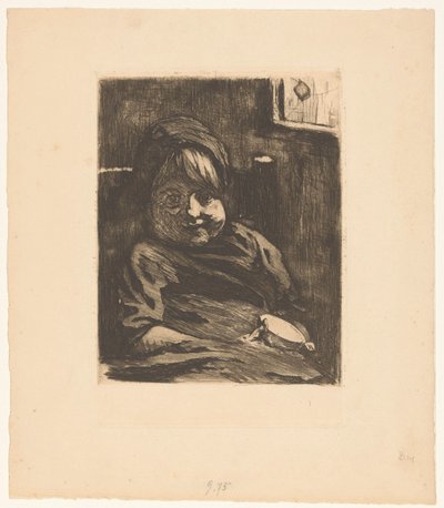 昼寝をしている子供 作： Willem Arnoldus Witsen