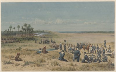 1877 年 8 月 26 日、サマランガン遠征中の古墳の占領 作： Willem de Famars Testas