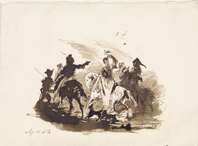 鷹狩り 作： Willem de Famars Testas