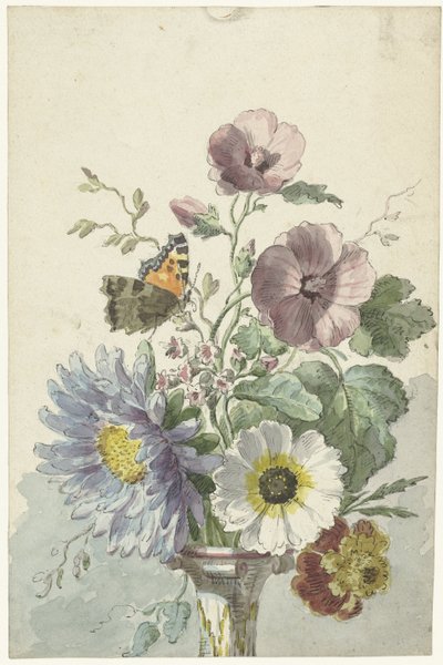 蝶の花束 作： Willem van Leen