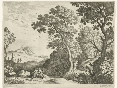 ダイアナとニンフのいる風景 イタリアの風景（連載タイトル） 作： Willem van Nieulandt (II)