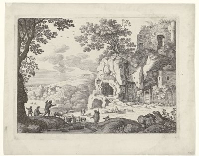 廃墟のある風景 イタリアの風景（連載タイトル） 作： Willem van Nieulandt (II)