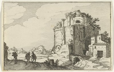 ローマの遺跡 ローマ時代の遺跡と海岸の風景 (シリーズ 1) (シリーズ タイトル) 作： Willem van Nieulandt (II)