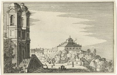 ローマのトリニタ デイ モンティ Romeinse ruïnes en kuslandschappen (シリーズ 1) (シリーズ タイトル) 作： Willem van Nieulandt (II)