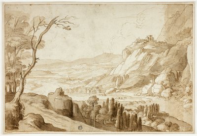 ラインの風景 作： Willem van Nieuwlandt II