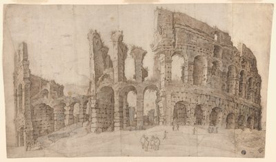 ローマのコロッセオ跡 作： Willem van Nieuwlandt II