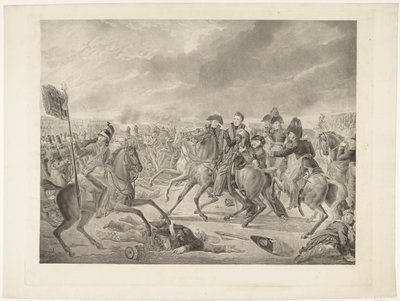 ウォータールーの戦いでのオレンジの王子、1815 作： Willem van Senus
