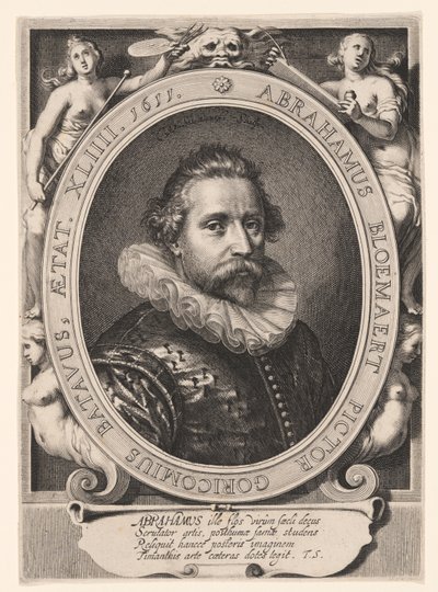 アブラハム・ブルマートの肖像 作： Willem van Swanenburgh