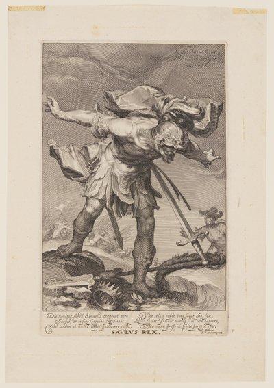 サウルス・レックス（『旧約聖書と新約聖書の罪人たち』より 作： Willem van Swanenburgh