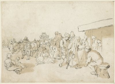 市場 作： Willem van Wessem