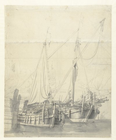 2ターン船 作： Willem van de Velde (I)