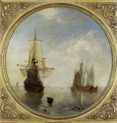 アンカーで出荷 作： Willem van de Velde (II)