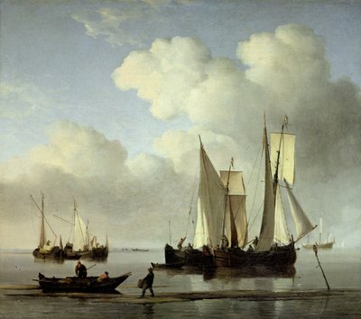 不明な画像 作： Willem van de Velde