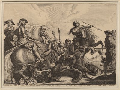 ウルフハント 作： Willem van der Leeuw after Sir Peter Paul Rubens