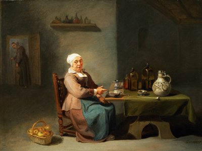 台所の女 作： Willem van the Elder Herp