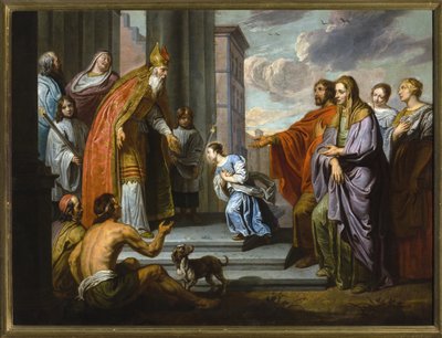 神殿でのマリアの奉献 作： Willem van the Elder Herp