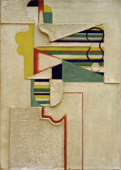 ストライプのフィギュア 作： Willi Baumeister