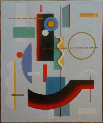 幾何学的な浮遊形態 作： 