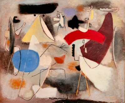 サラバンド 作： Willi Baumeister