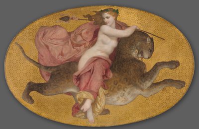 パンサーに乗ったバッカンテ 作： William Adolphe Bouguereau