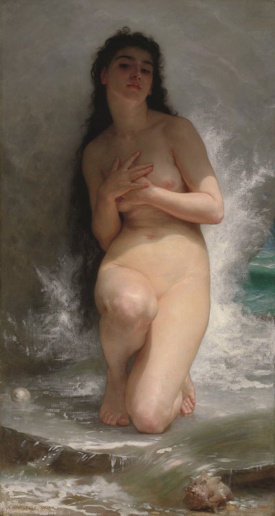 ラ・ペルル 作： William Adolphe Bouguereau