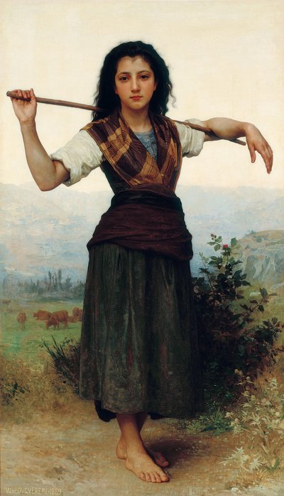 リトル・シェパーデス 作： William-Adolphe Bouguereau