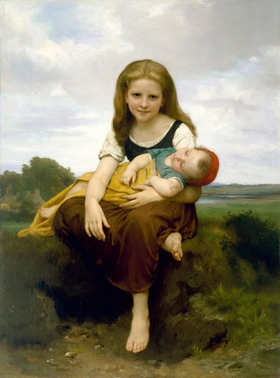 エルダー姉妹 作： William Adolphe Bouguereau