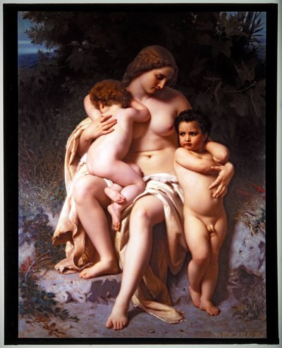 最初の不和 作： William Adolphe Bouguereau