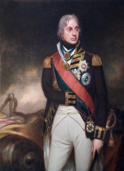ホレイショ、ネルソン子爵、1806年頃（キャンバスに油彩） 作： William (after) Beechey