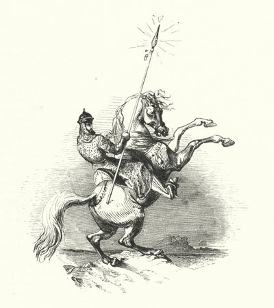 Horseman Of Brass (彫金) 作： William (after) Harvey