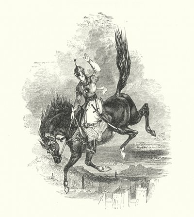 魔法の馬」（彫刻 作： William (after) Harvey