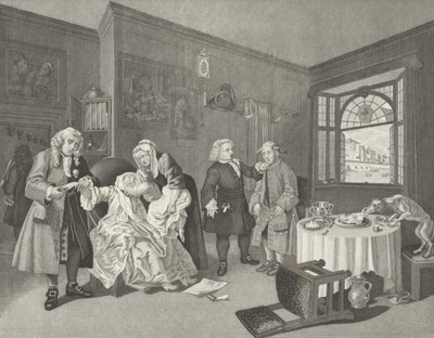 マリアージュ・ア・ラ・モード 作： William (after) Hogarth
