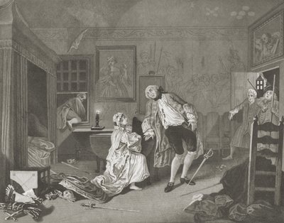 マリアージュ・ア・ラ・モード 作： William (after) Hogarth