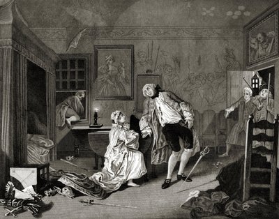 マリアージュ・ア・ラ・モード 作： William (after) Hogarth