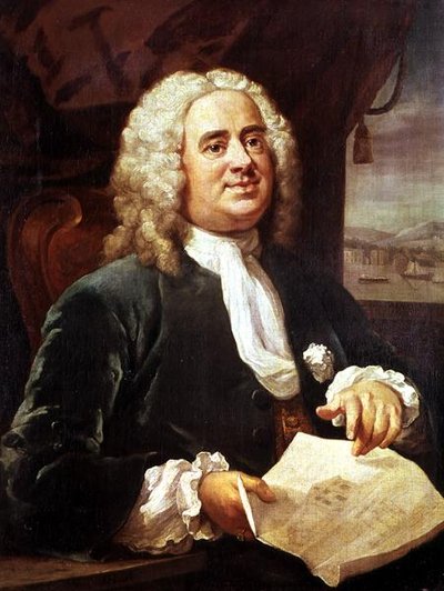 ダニエル・ロックの肖像（c.1682-1754）（油彩・キャンバス） 作： William (after) Hogarth