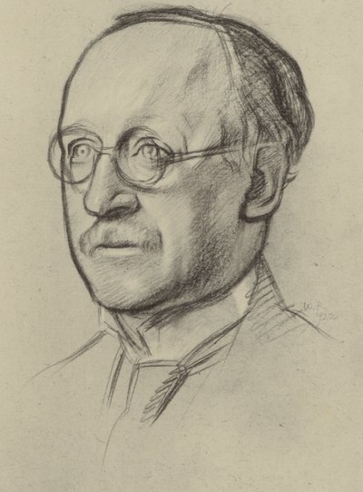 サー・エドウィン・ラッチェンス、RA (リソ) 作： William (after) Rothenstein