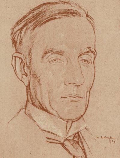 The Rt Hon HAL Fisher (リソ) 作： William (after) Rothenstein