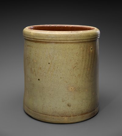 廃人、c。 1880-1905（塩釉石器） 作： William (attr.to) Saenger