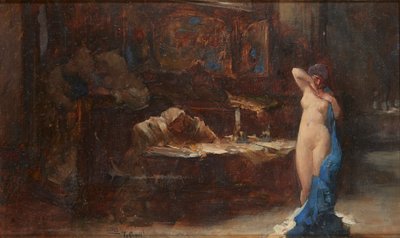 評議会で（船上で油） 作： William A. Breakspeare